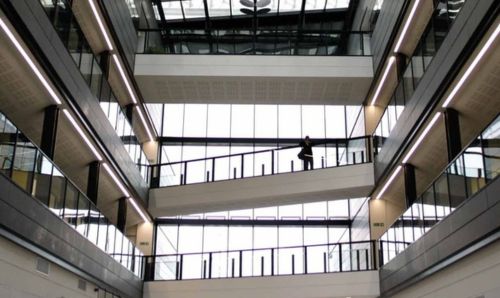 Alan Turing building atrium